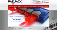 Desktop Screenshot of padjack.com